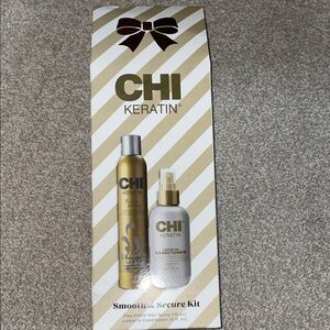 CHI Keratin Smooth & Secure Kit - Gold and White
